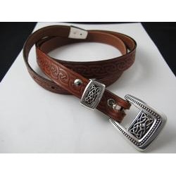 Classic Celt Ladies Belt Embossed