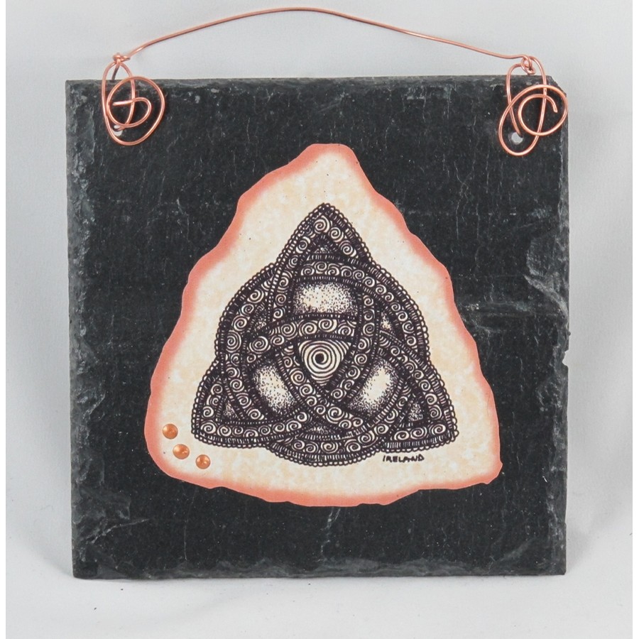 Celtic Knot Slate Art