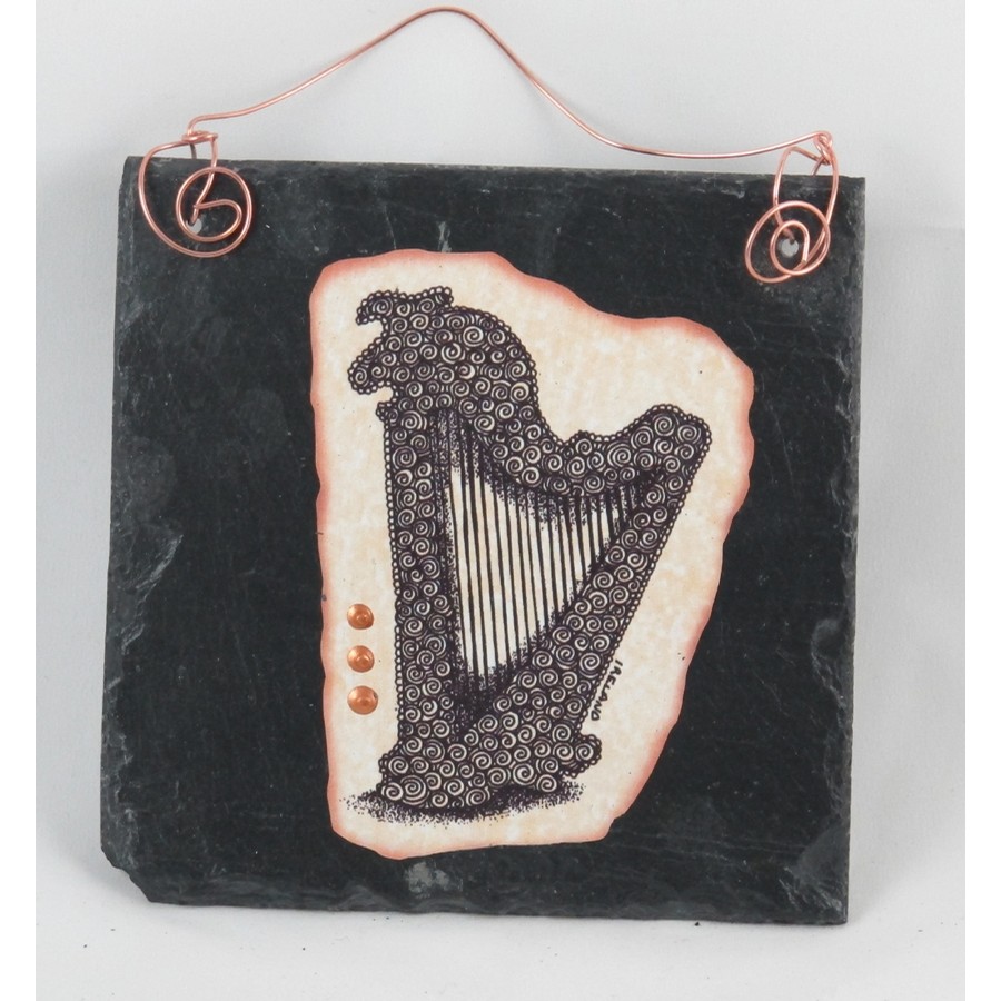 Harp Slate Art