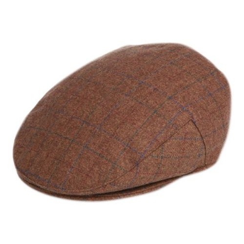 Irish Cap Rustic Brown Tweed