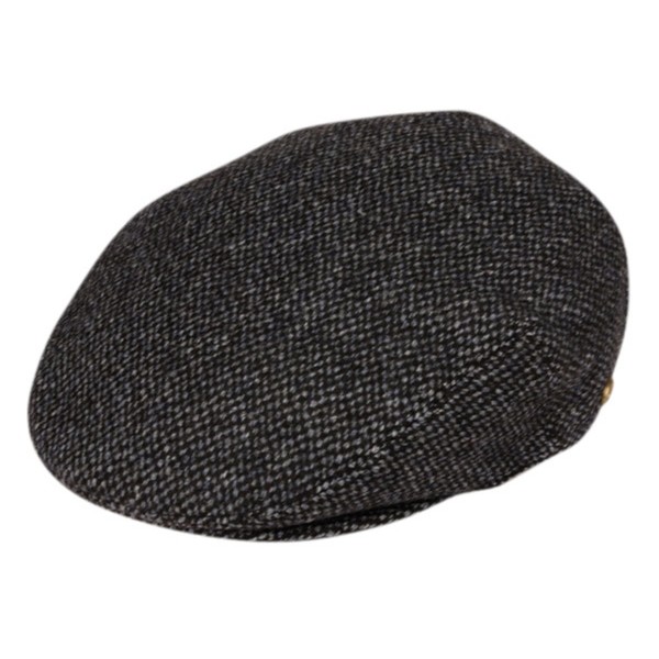 Irish Cap Black and Blue Speckled
