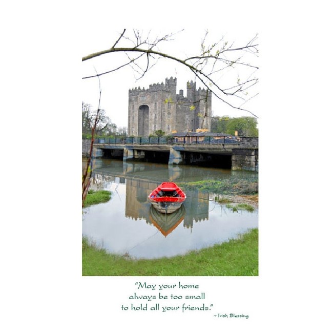 Irish Blessing Card for New Home