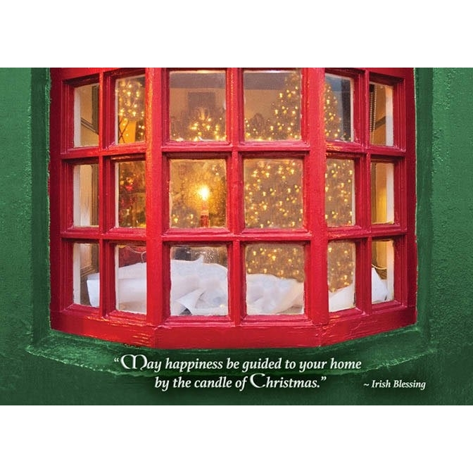 Mundo Images Irish Candle Christmas Card Gifts Cards at Irish on Grand