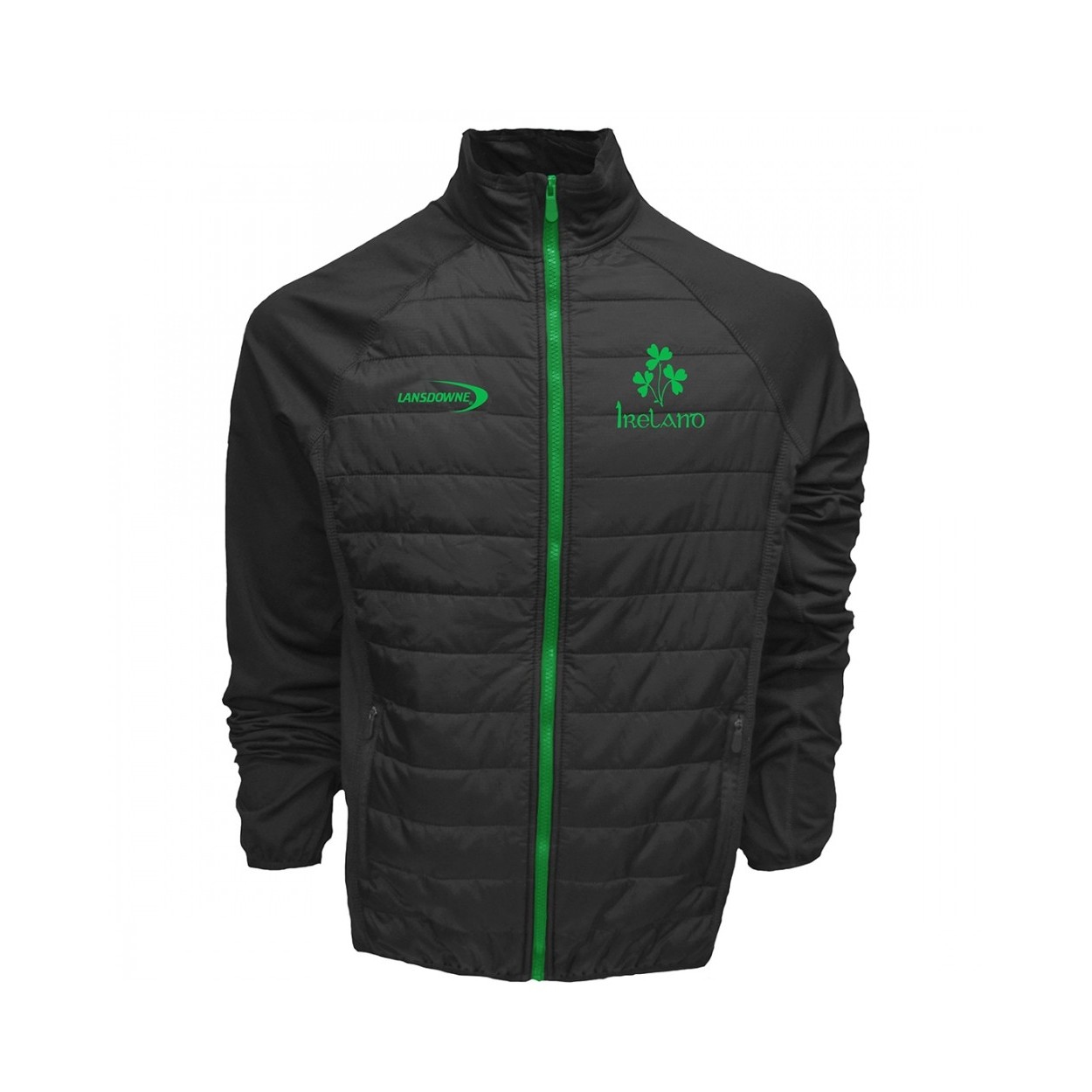 Irish Traditional Craft Irish Black Performance Jacket Clothing Tops at