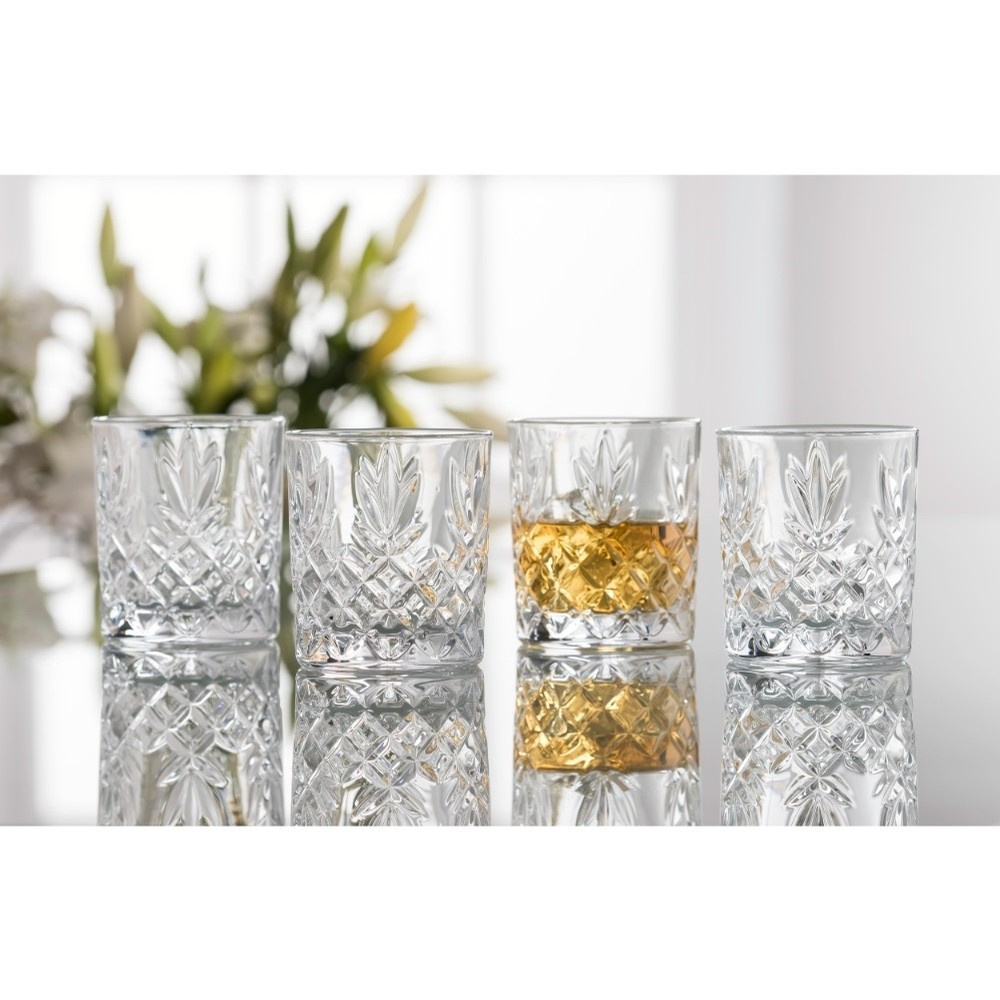 Galway Crystal Irish Crystal Whiskey Glass Set of 4 Gifts Pub Stuff