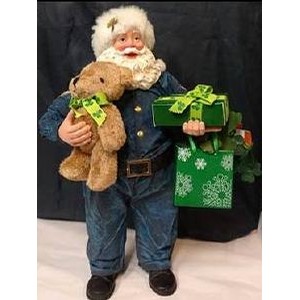 Lucky Irish Police Officer Santa
