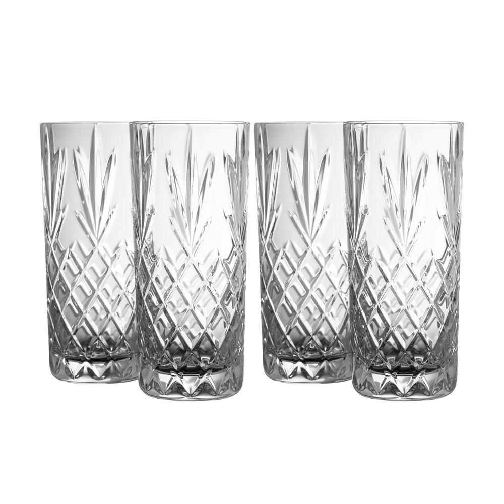Galway Crystal Irish Crystal HiBall Glasses set of four Gifts For Home