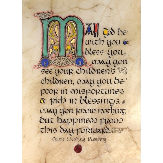 Irish Wedding Celtic Card