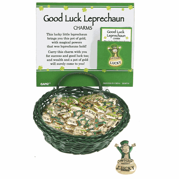 Good Luck Leprechaun Charms