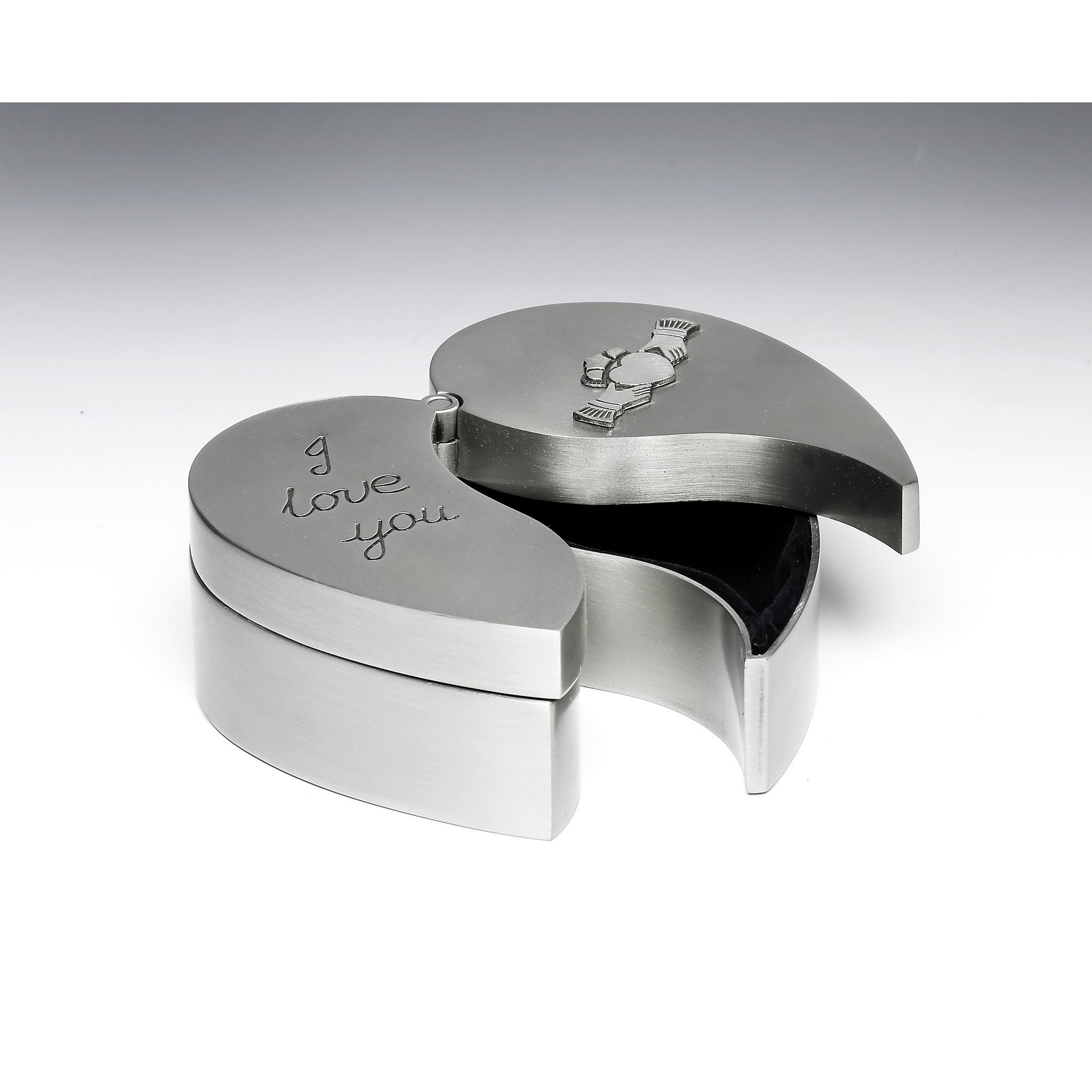 Mullingar Pewter Irish Heart Jewelry Box at Irish on Grand