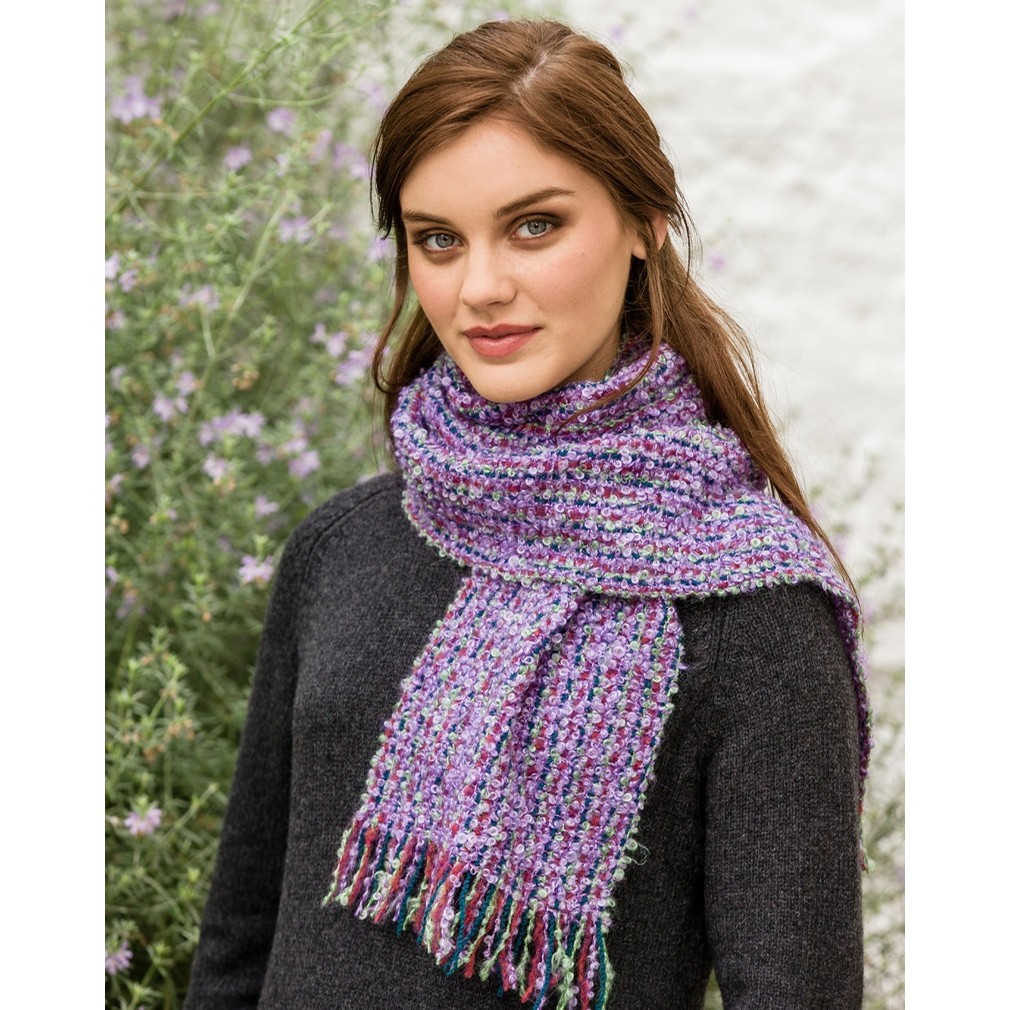 Muckross Weavers Irish Speckled Mohair Viscose Scarf Clothing