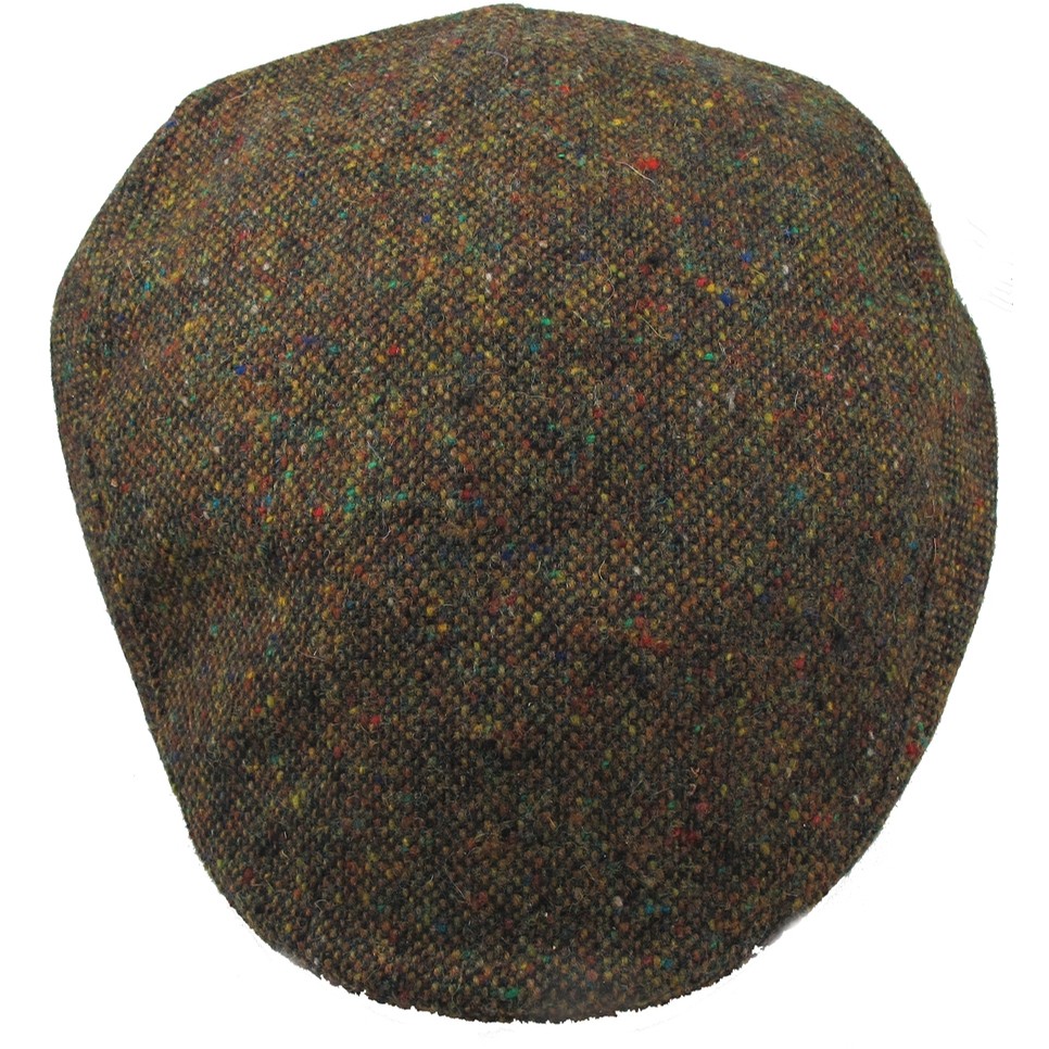 Hanna Hats Mustard Brown Salt and Pepper Touring Cap Clothing Caps Hats