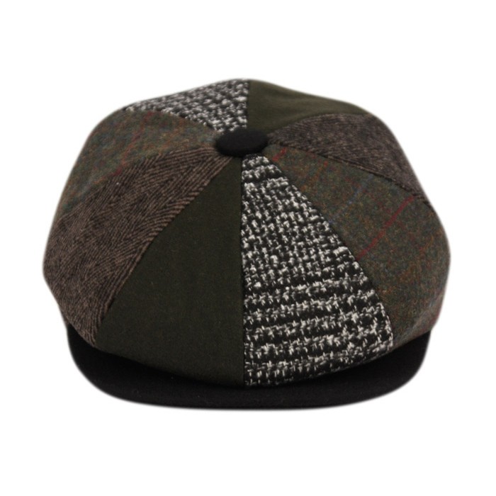 Traditional Irish Cap Irish Newsboy Cap (Patch Green) Clothing Caps