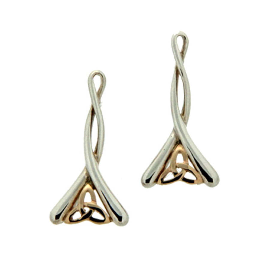 Trinity Knot or Triquetra Earrings
