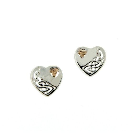 Heart Stud Earrings