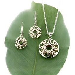 Celtic Window to the Soul Trinity Pendant