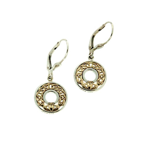 Keith Jack Claddagh Earrings