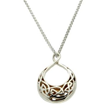 Celtic Window to the Soul Pendant Teardrop