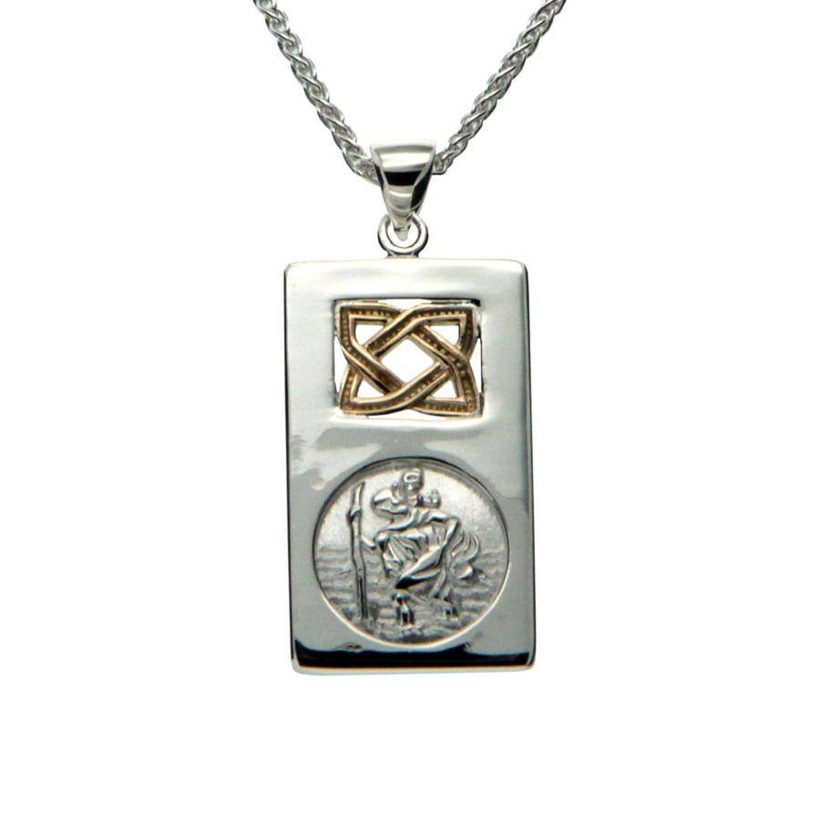 St. Christopher Celtic Medal Small
