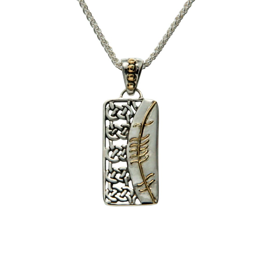 Ogham Love Pendant