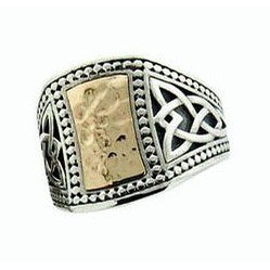 Celtic Signet Ring Heavy
