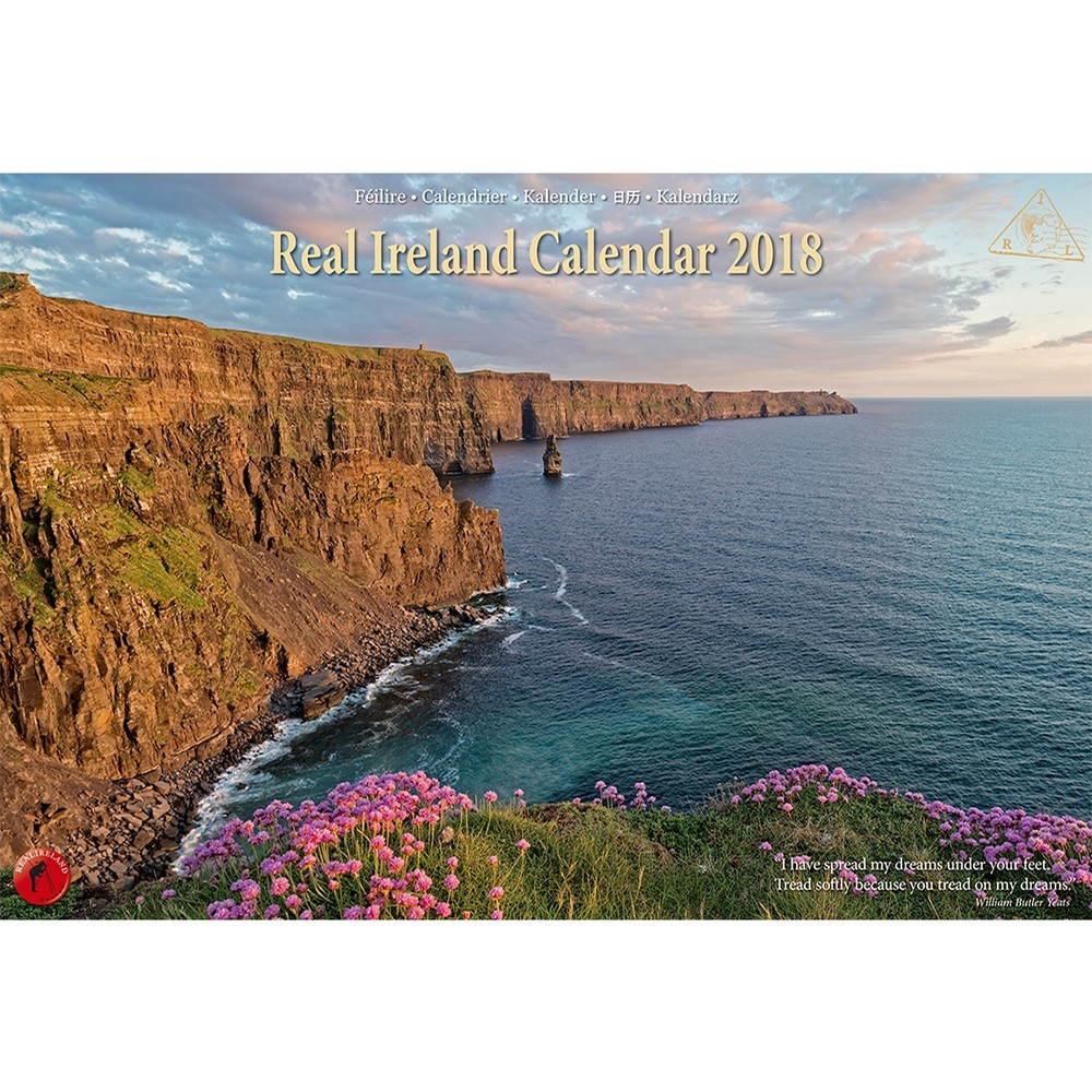 Real Ireland Large Calendar 2018