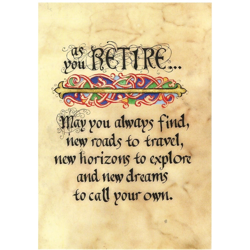 Celtic Card Irish Retirement Celtic Card. Gifts Cards at Irish on Grand