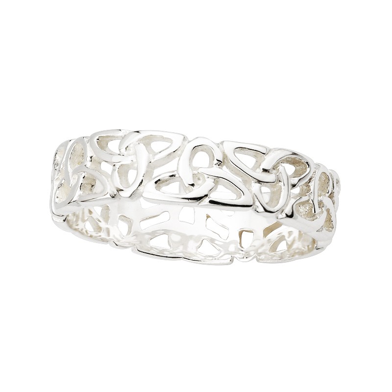 Solvar Jewelry Sterling Silver Trinity Band