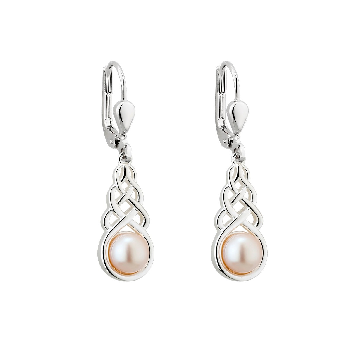 Celtic Pearl Earrings
