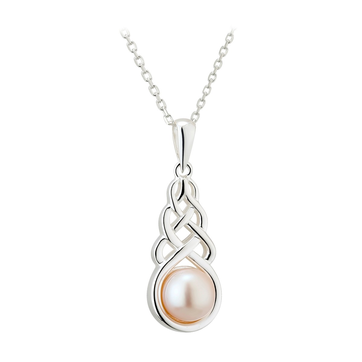 Pearl Celtic Knot Pendant