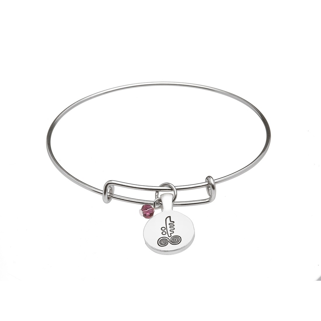 February Celtic Astrology Bangle