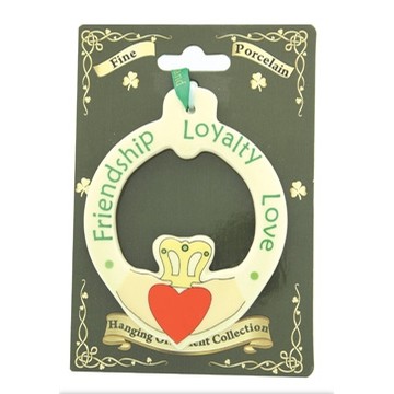 Irish Claddagh Ornament