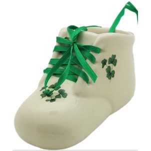 Irish Lucky Shoe Ornament