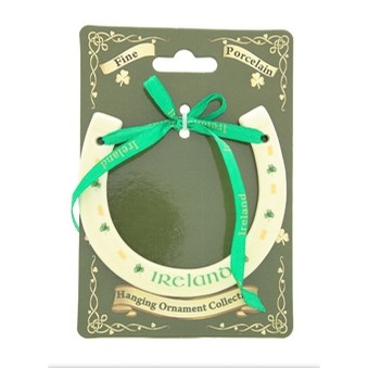 Irish Horseshoe Ornament