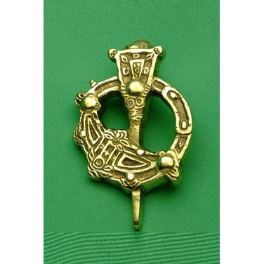 Tara Brooch Brass Doorknocker