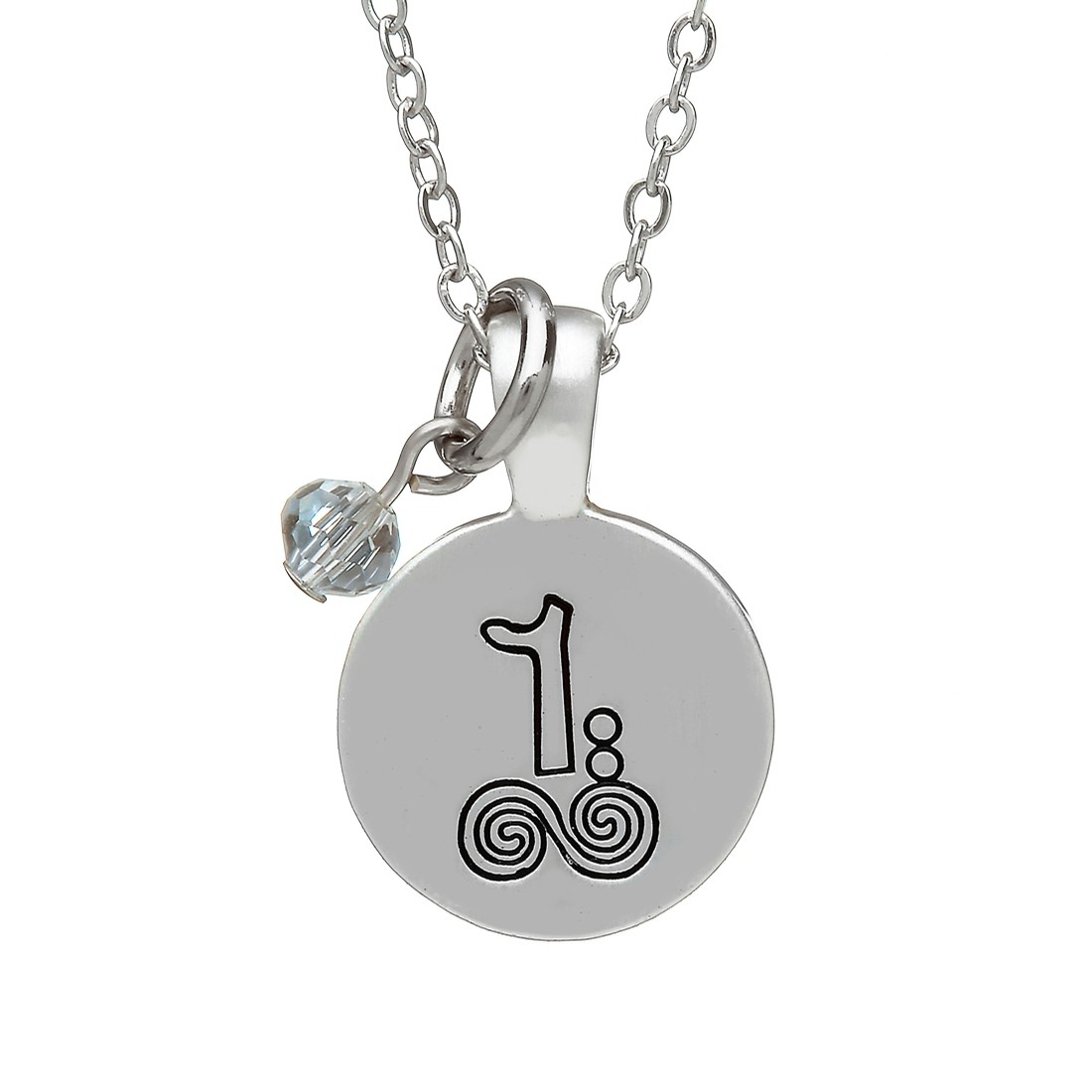 April Celtic Astrology Pendant