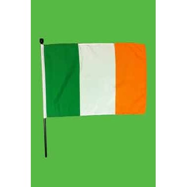 Irish Flag on Pole