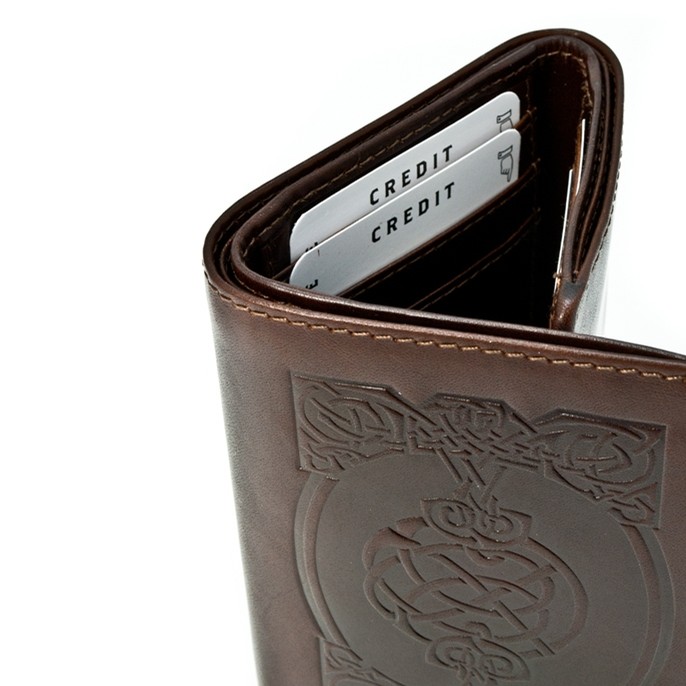 Celtic Tri Fold Wallet