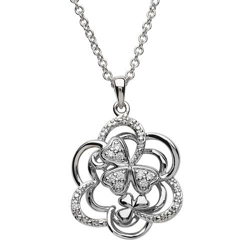 Irish Shamrock Pendant