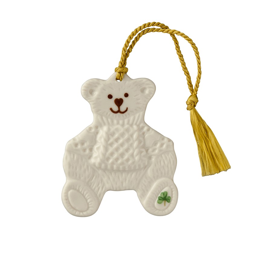 Irish Teddy Bear Ornament