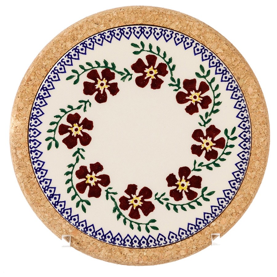 Trivet Round Old Rose