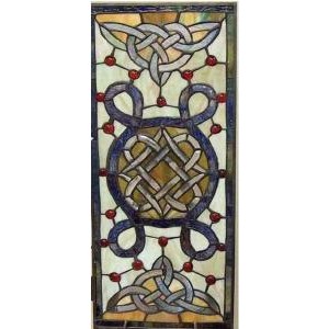 Celtic Stained Glass Window