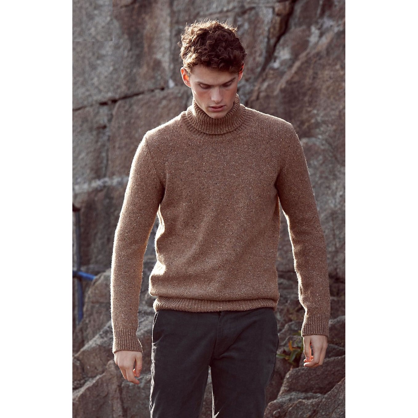 Irelands Eye Knitwear Wool Turtleneck Sweater Clothing Knitwear at
