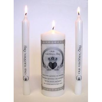 Irish Wedding Candle