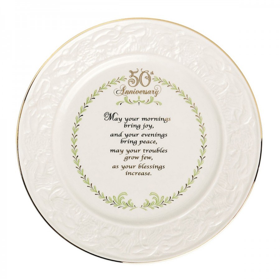 50th Anniversary Plate