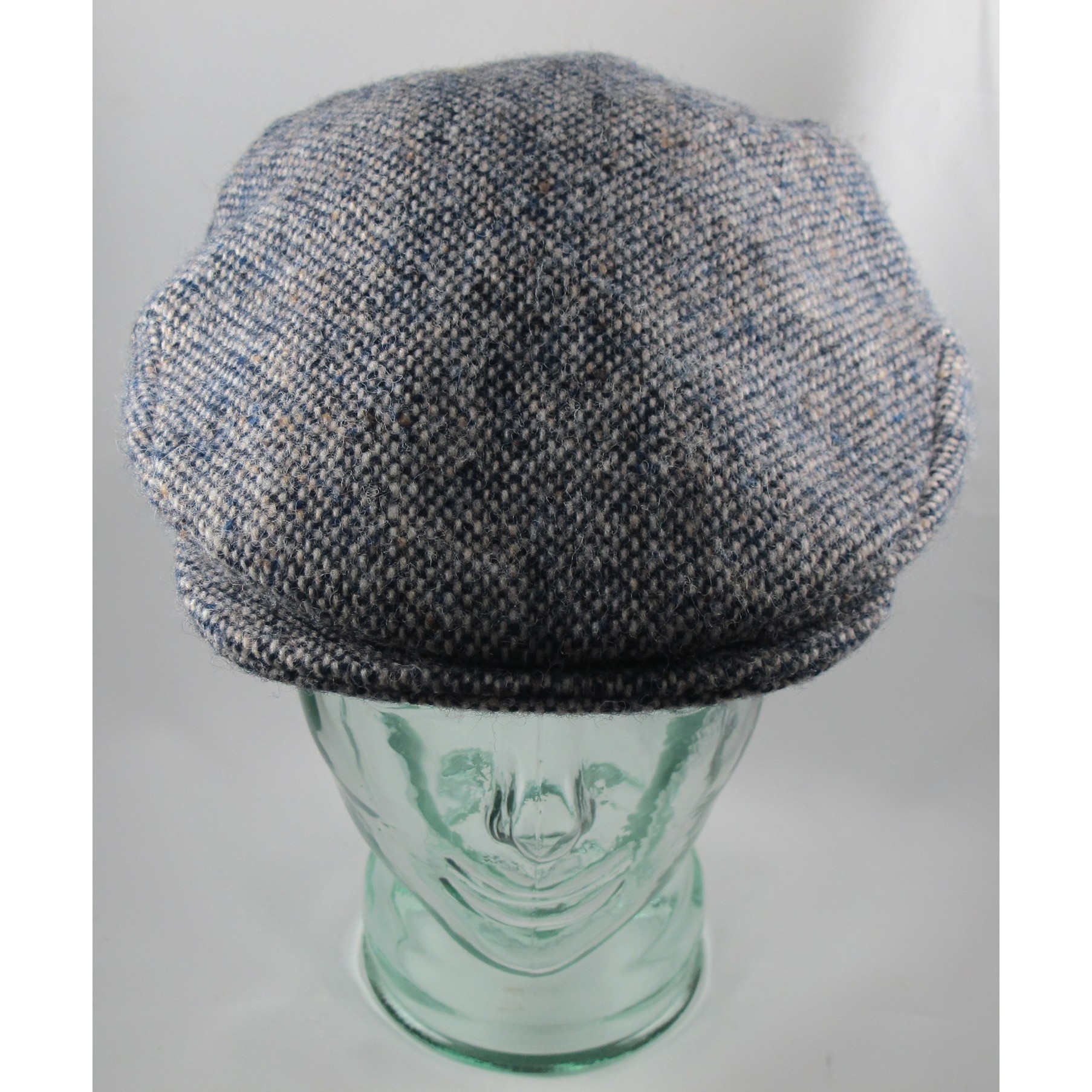 Blue and White Speckled Vintage Cap