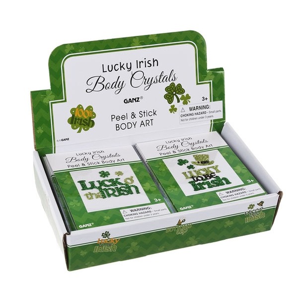 Lucky Irish Body Crystals