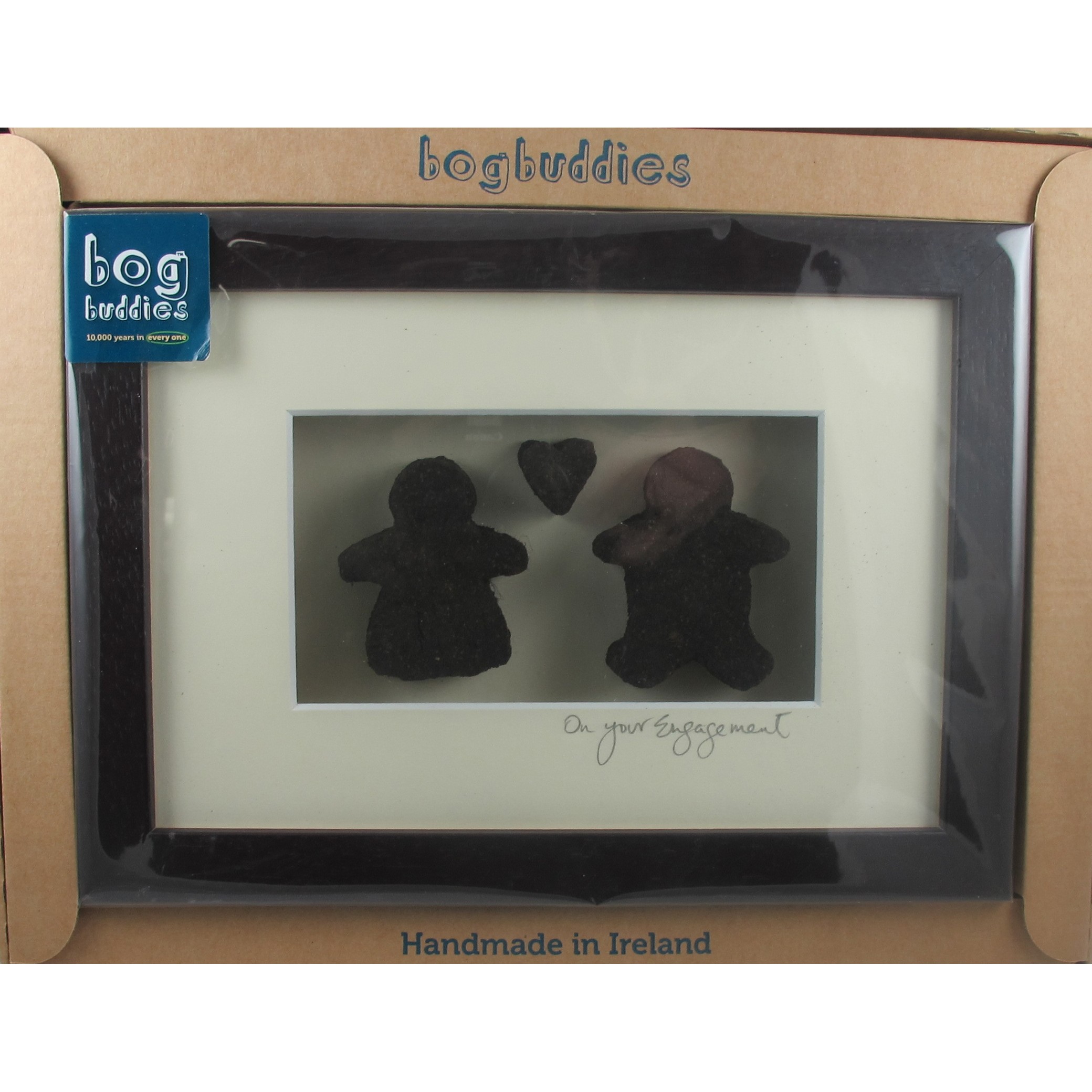 Engaged Couple with Heart