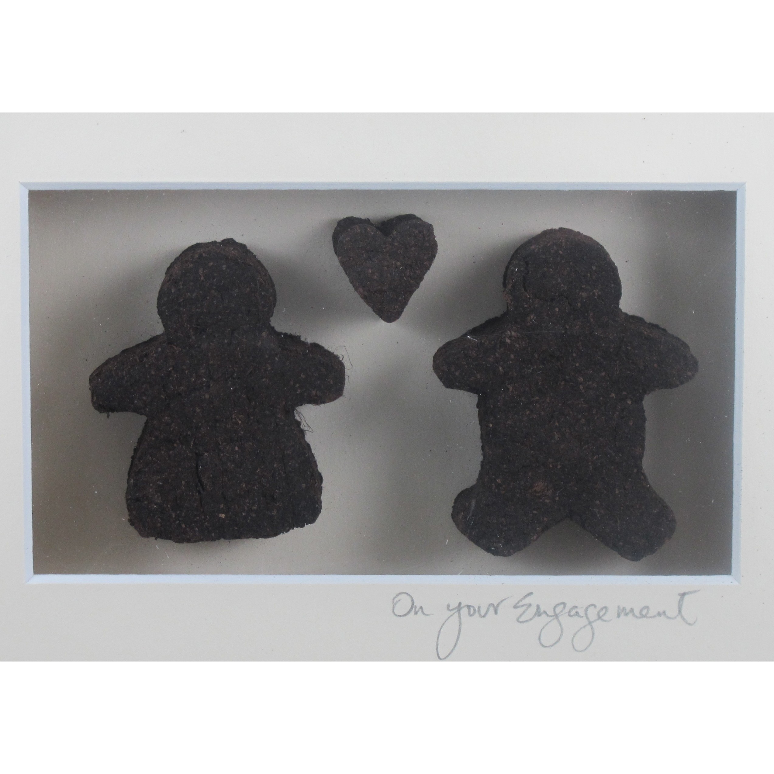 Engaged Couple with Heart