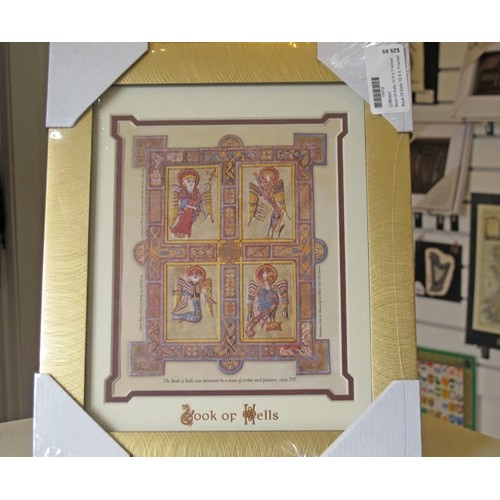 Book Of Kells Framed